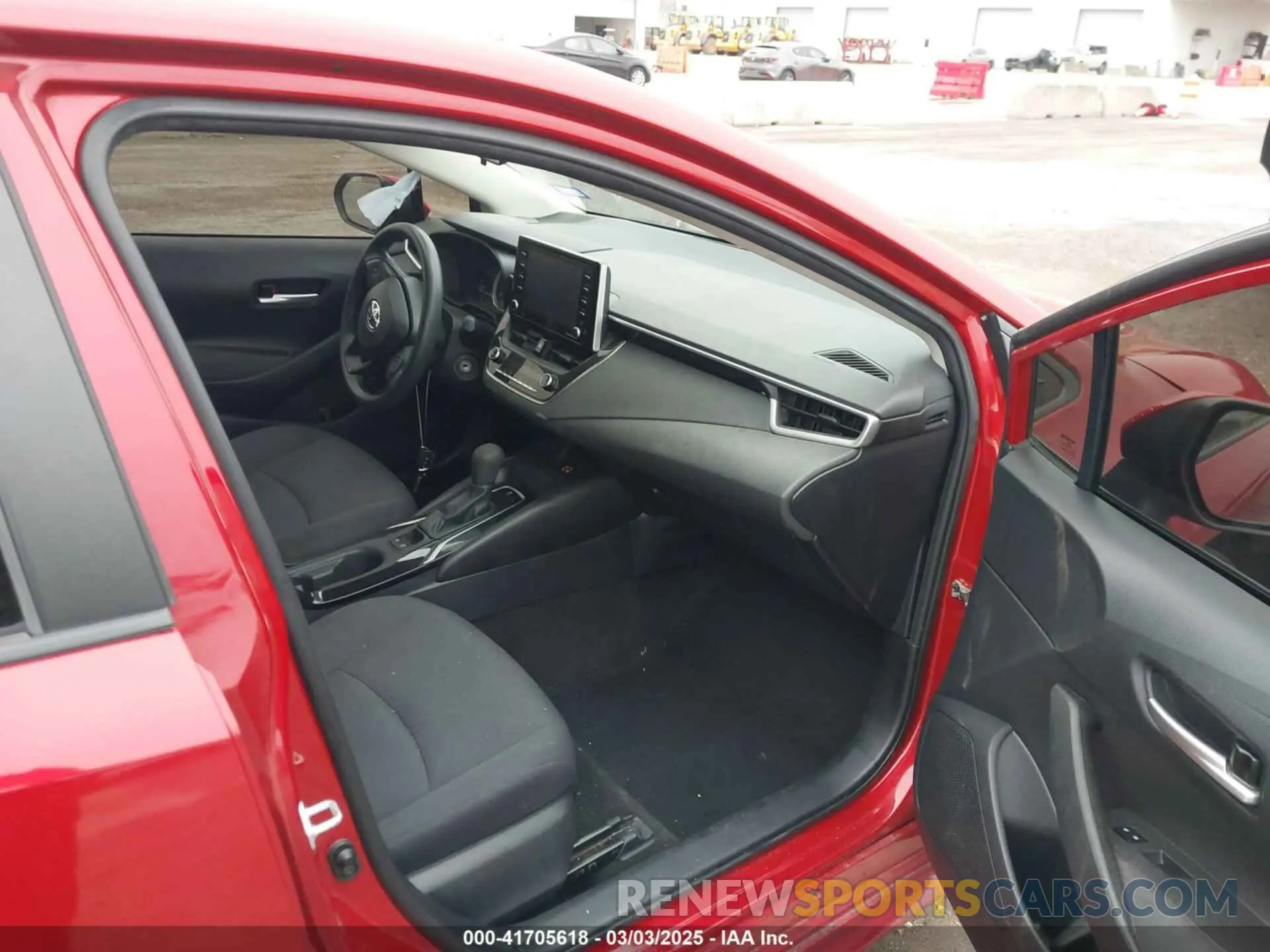 5 fotografías del automóvil dañado 5YFEPMAEXMP232958 TOYOTA COROLLA 2021
