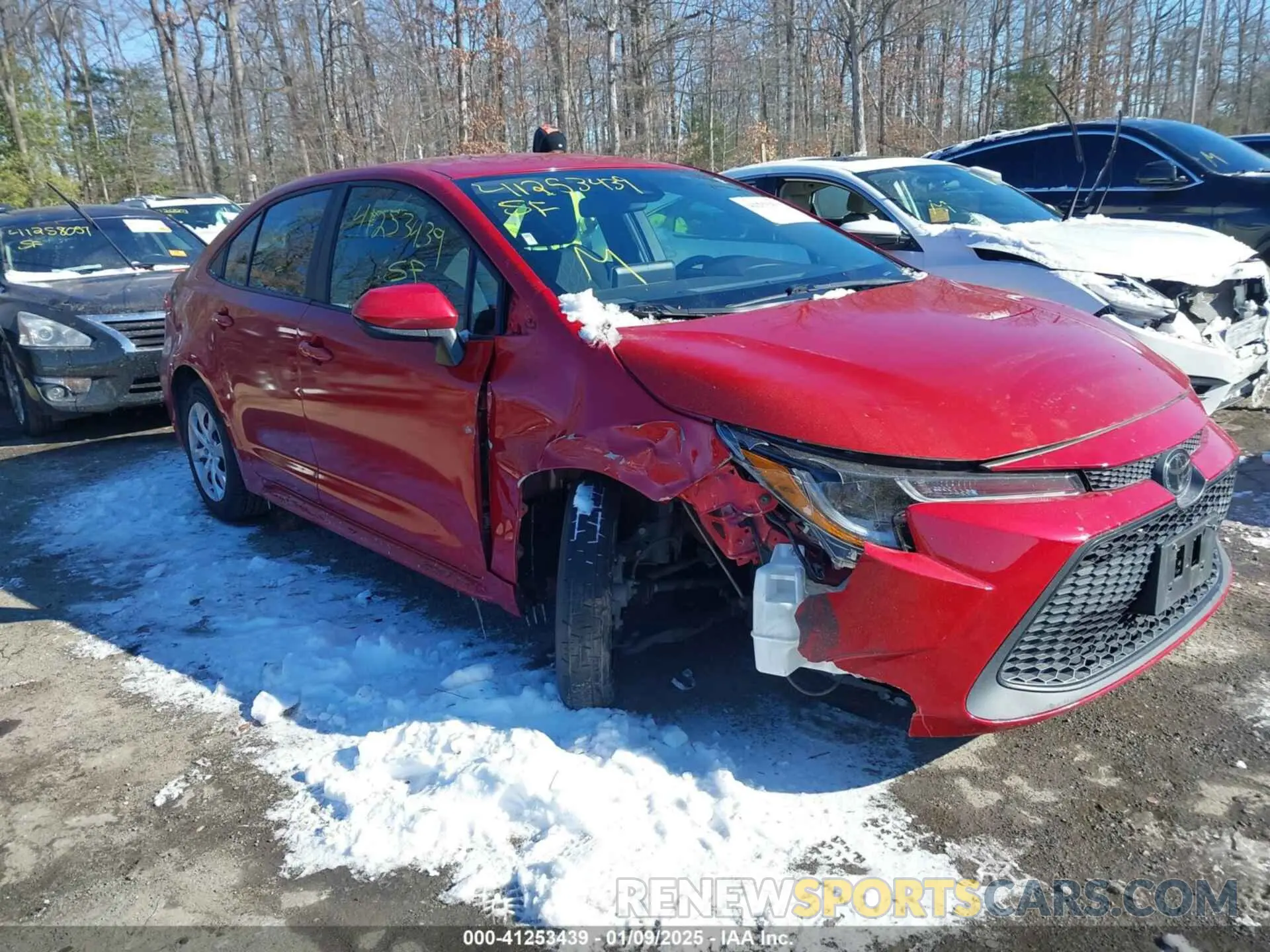 1 fotografías del automóvil dañado 5YFEPMAEXMP237674 TOYOTA COROLLA 2021