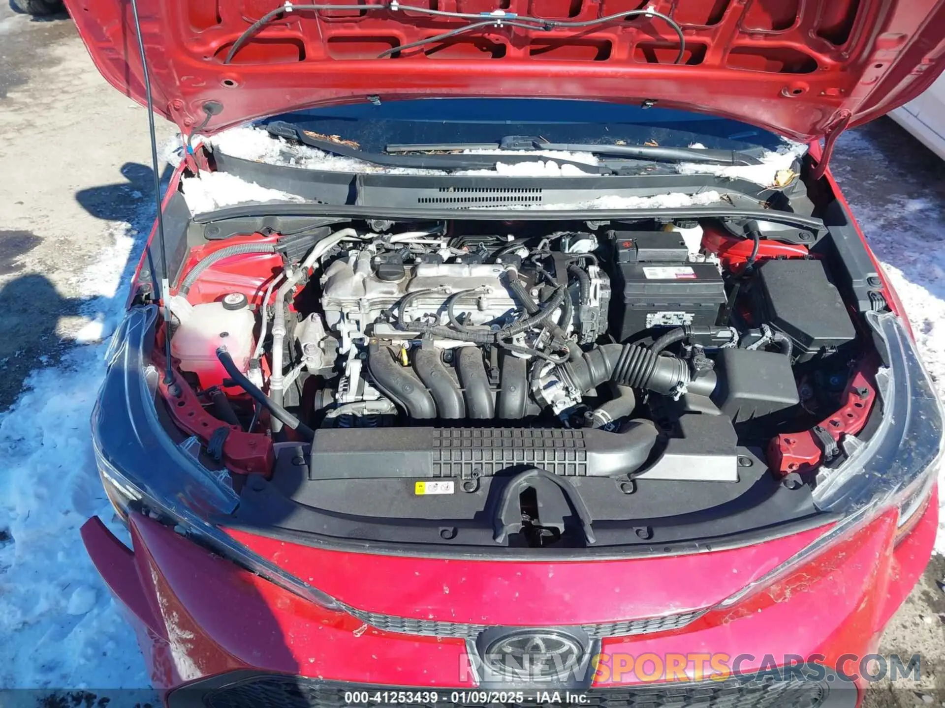 10 fotografías del automóvil dañado 5YFEPMAEXMP237674 TOYOTA COROLLA 2021