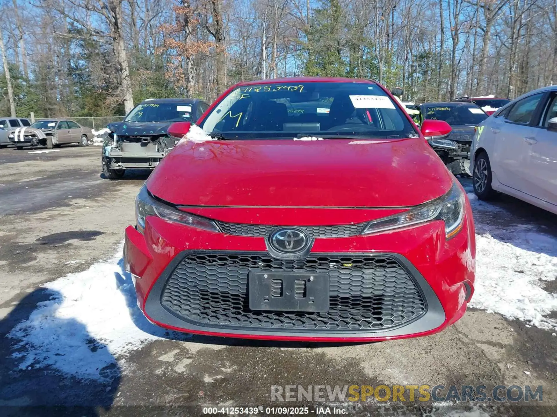 12 fotografías del automóvil dañado 5YFEPMAEXMP237674 TOYOTA COROLLA 2021