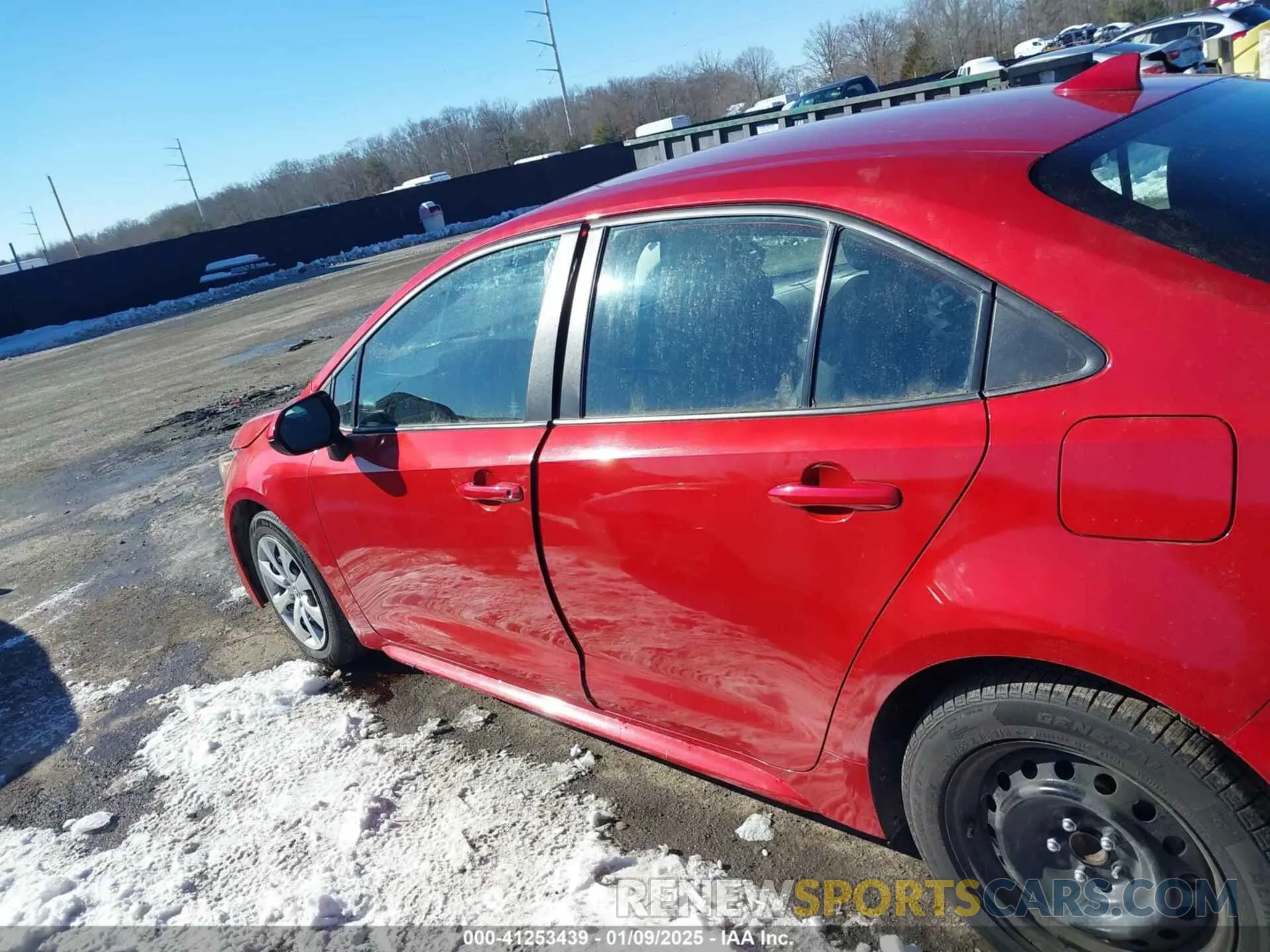 14 fotografías del automóvil dañado 5YFEPMAEXMP237674 TOYOTA COROLLA 2021