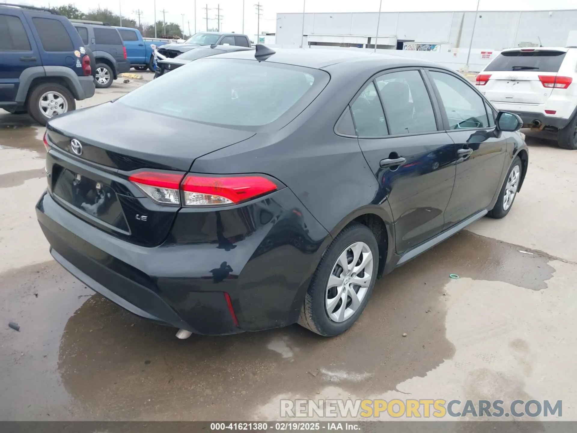 4 fotografías del automóvil dañado 5YFEPMAEXMP238498 TOYOTA COROLLA 2021