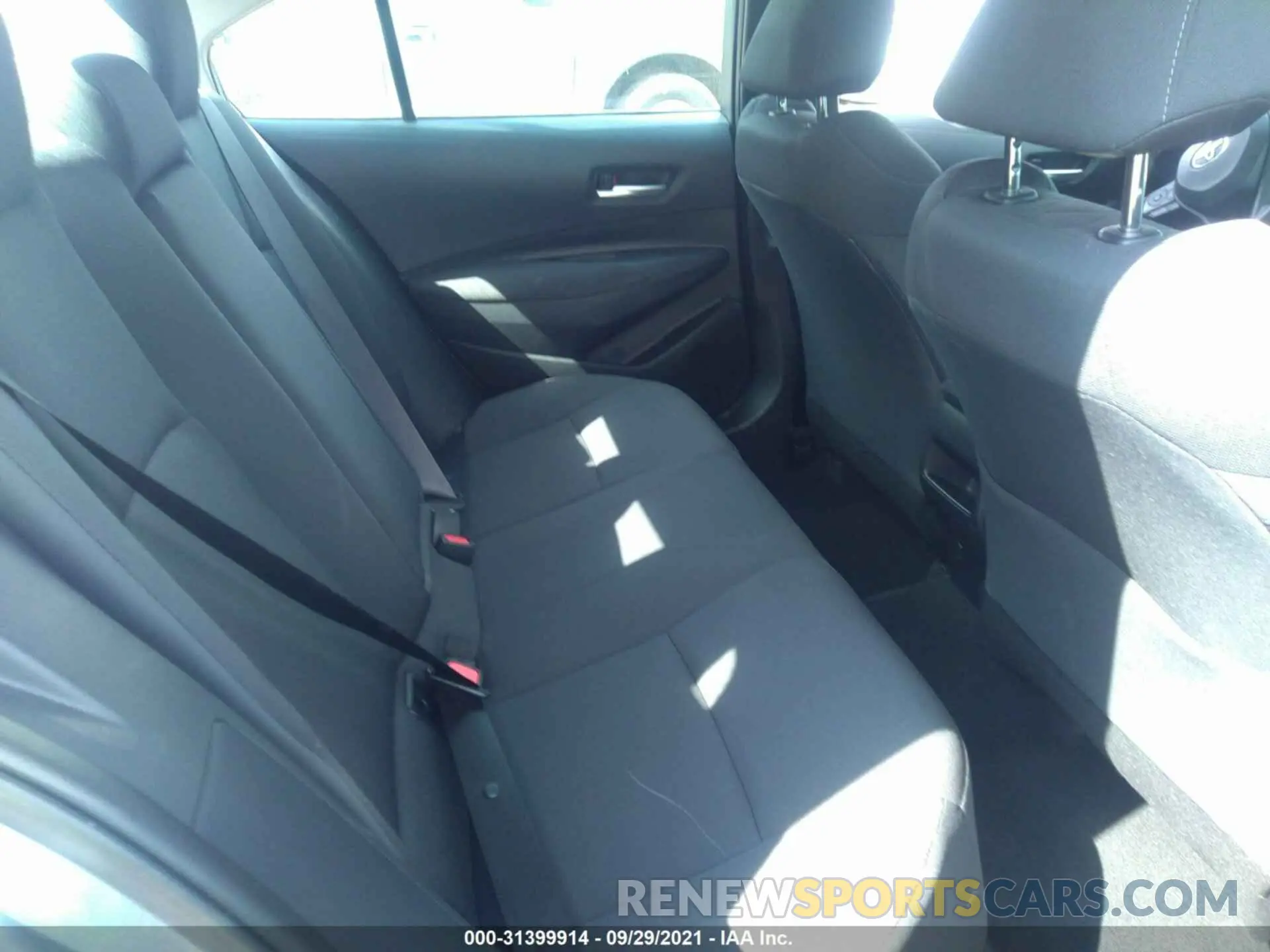 8 fotografías del automóvil dañado 5YFEPMAEXMP247122 TOYOTA COROLLA 2021
