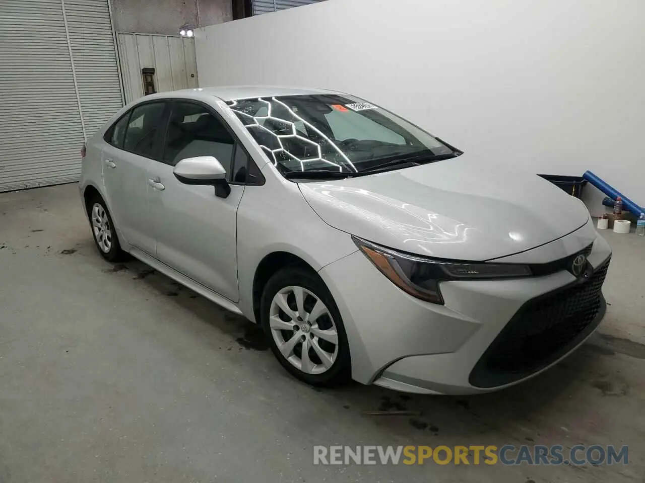 4 fotografías del automóvil dañado 5YFEPMAEXMP251381 TOYOTA COROLLA 2021