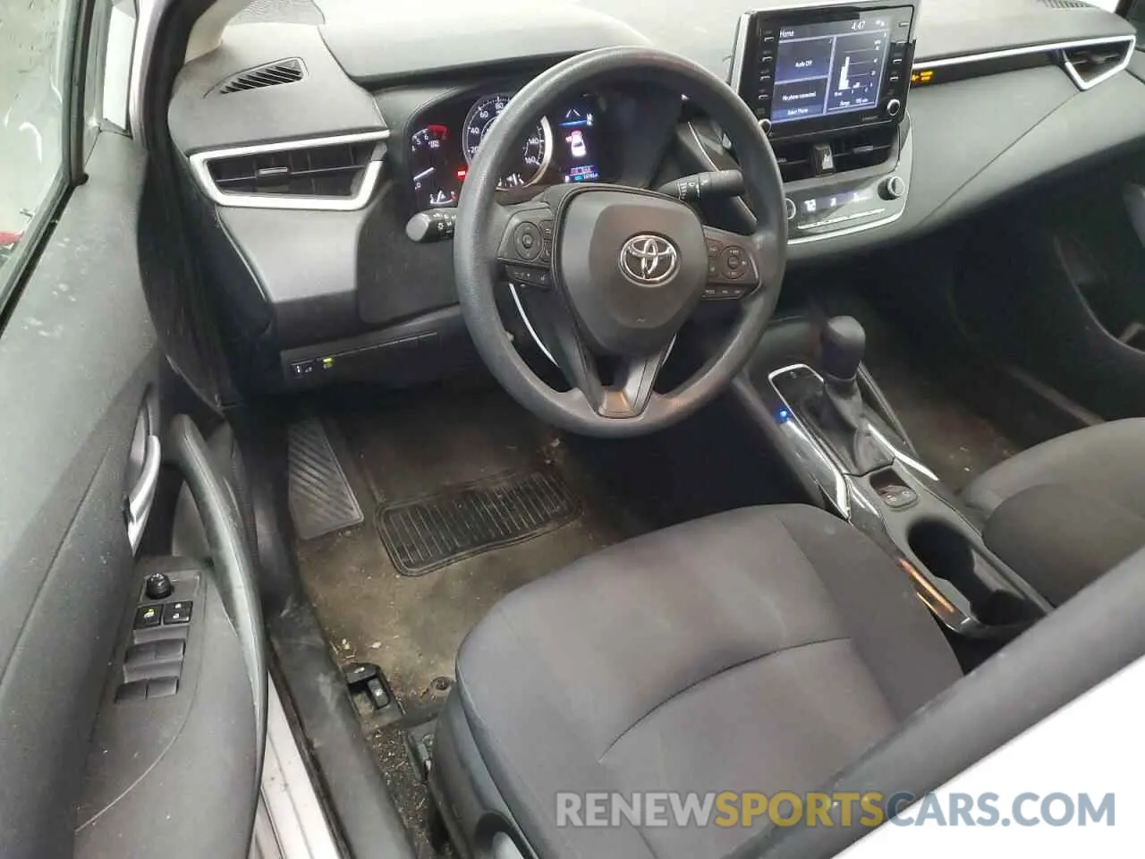8 fotografías del automóvil dañado 5YFEPMAEXMP251381 TOYOTA COROLLA 2021