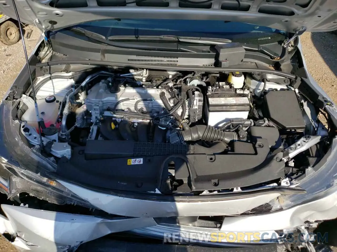 7 fotografías del automóvil dañado 5YFEPMAEXMP252420 TOYOTA COROLLA 2021