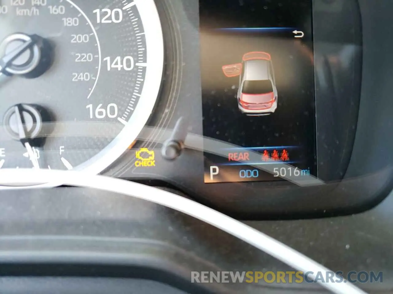8 fotografías del automóvil dañado 5YFEPMAEXMP252420 TOYOTA COROLLA 2021