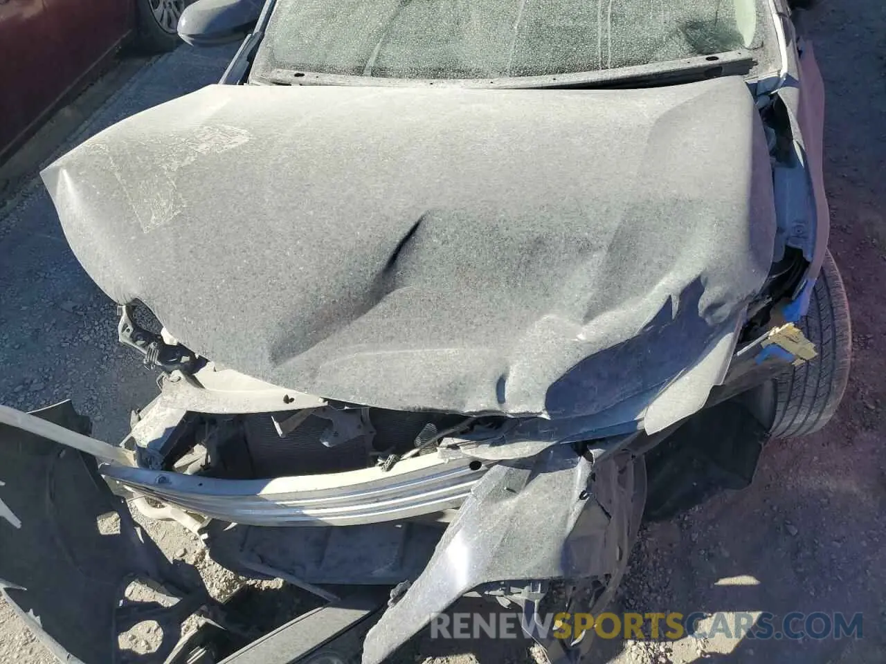 11 fotografías del automóvil dañado 5YFEPMAEXMP255480 TOYOTA COROLLA 2021