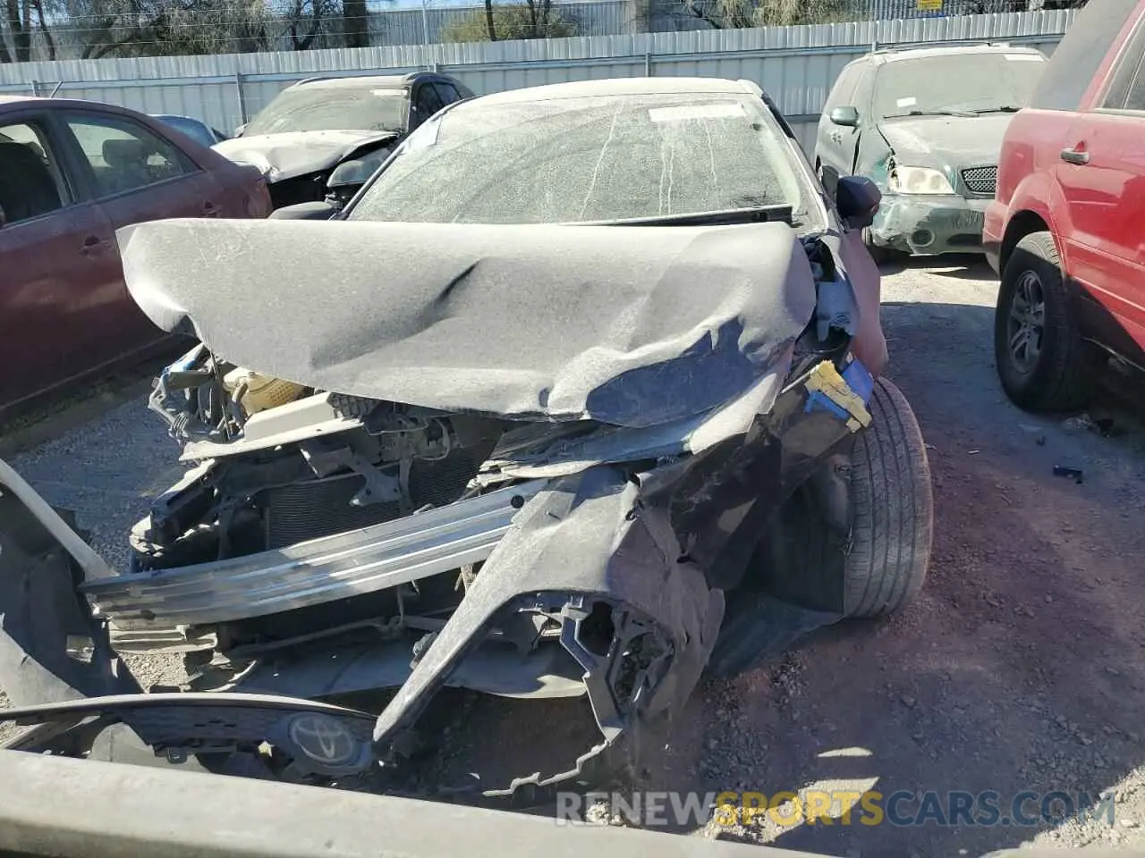5 fotografías del automóvil dañado 5YFEPMAEXMP255480 TOYOTA COROLLA 2021