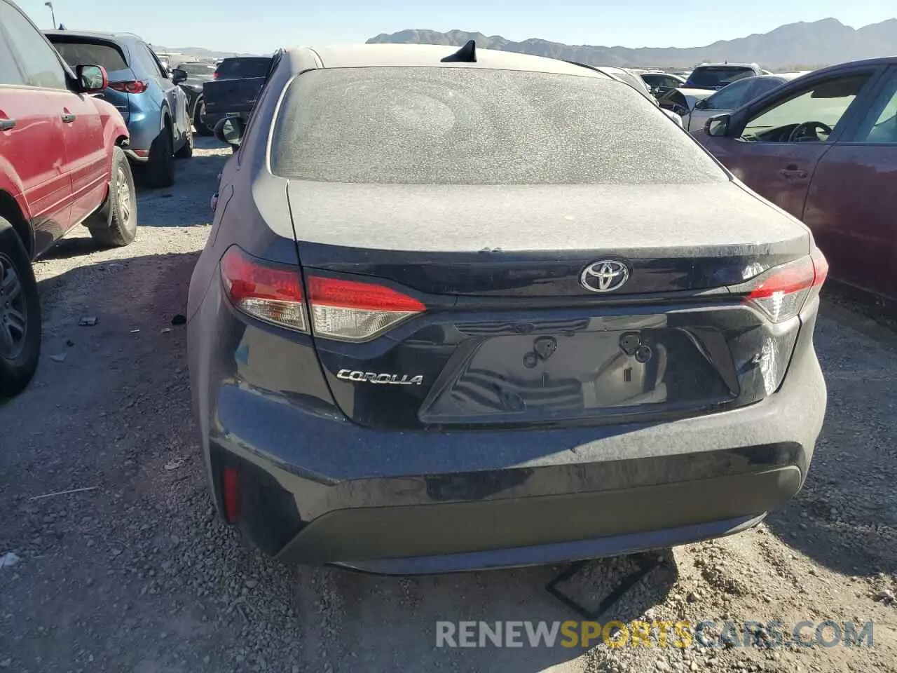 6 fotografías del automóvil dañado 5YFEPMAEXMP255480 TOYOTA COROLLA 2021