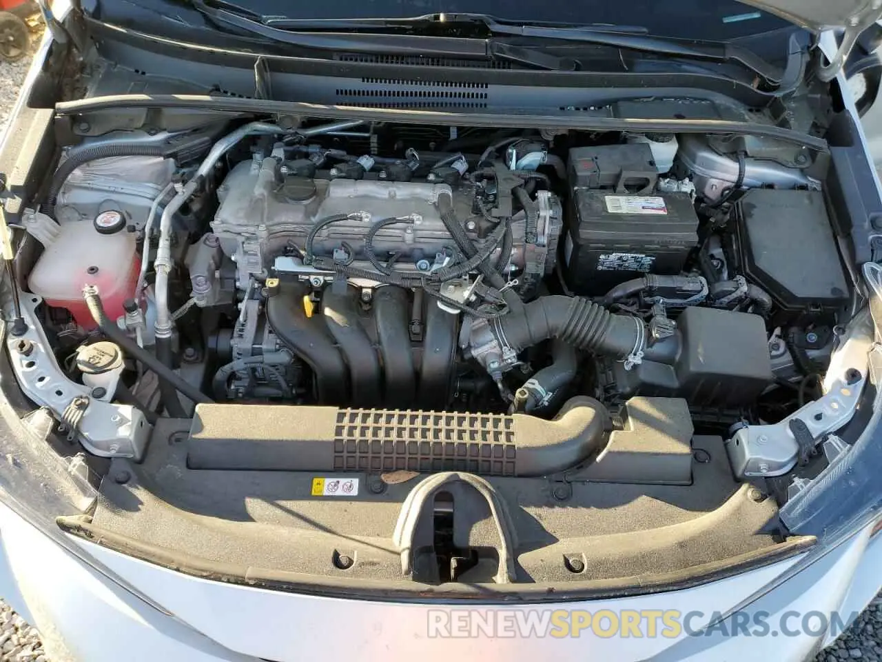 11 fotografías del automóvil dañado 5YFEPMAEXMP257147 TOYOTA COROLLA 2021