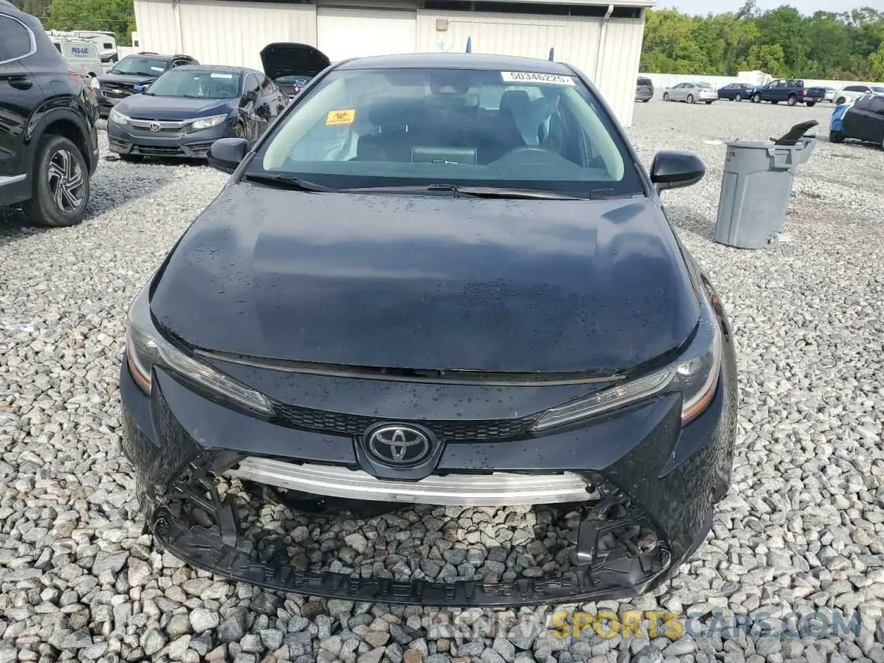 5 fotografías del automóvil dañado 5YFEPMAEXMP260775 TOYOTA COROLLA 2021