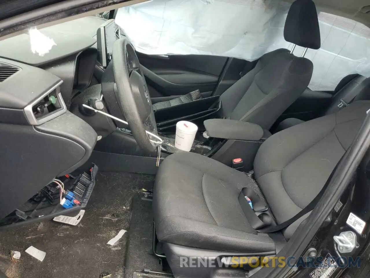 7 fotografías del automóvil dañado 5YFEPMAEXMP260775 TOYOTA COROLLA 2021