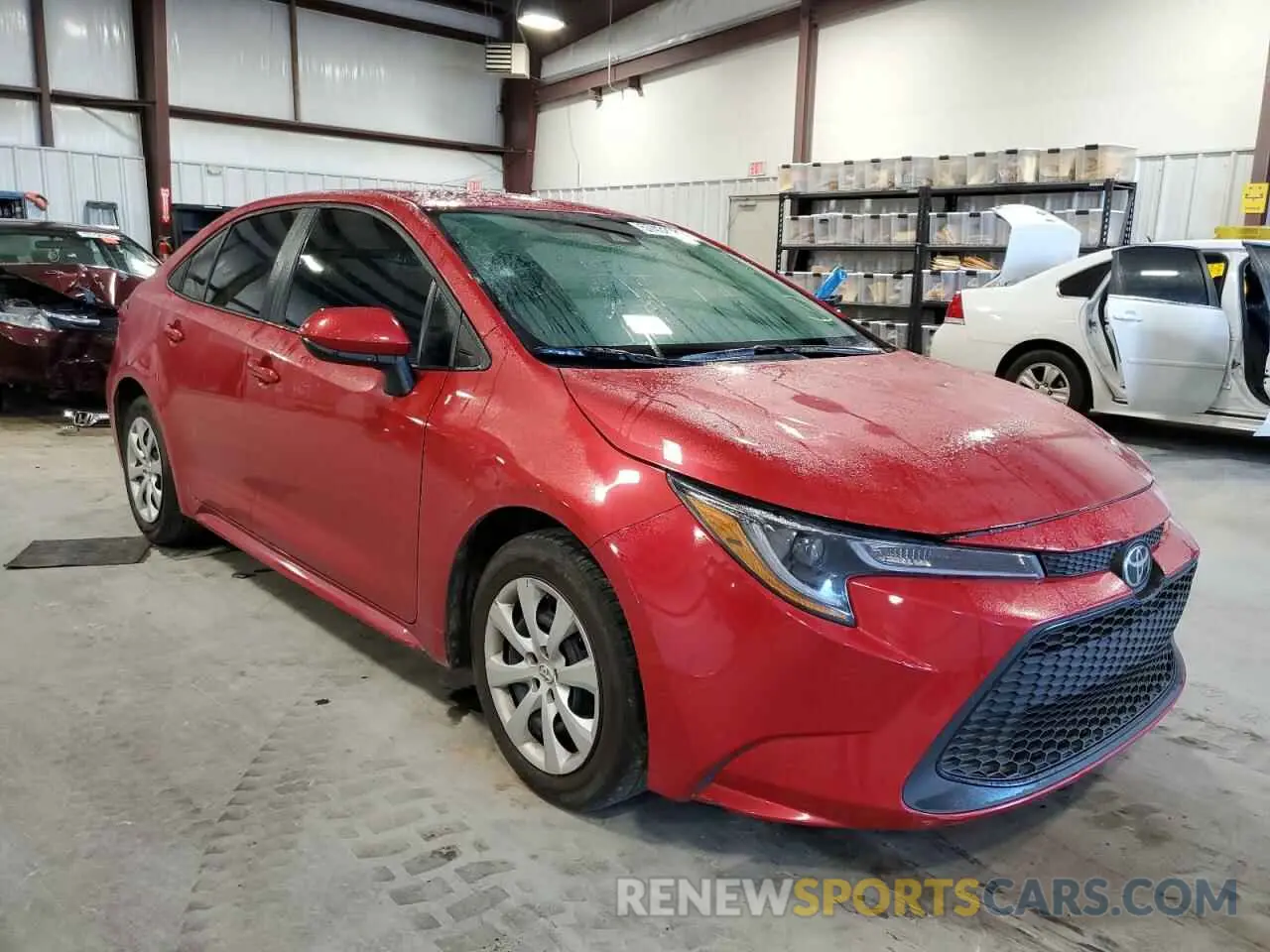 1 fotografías del automóvil dañado 5YFEPMAEXMP269427 TOYOTA COROLLA 2021
