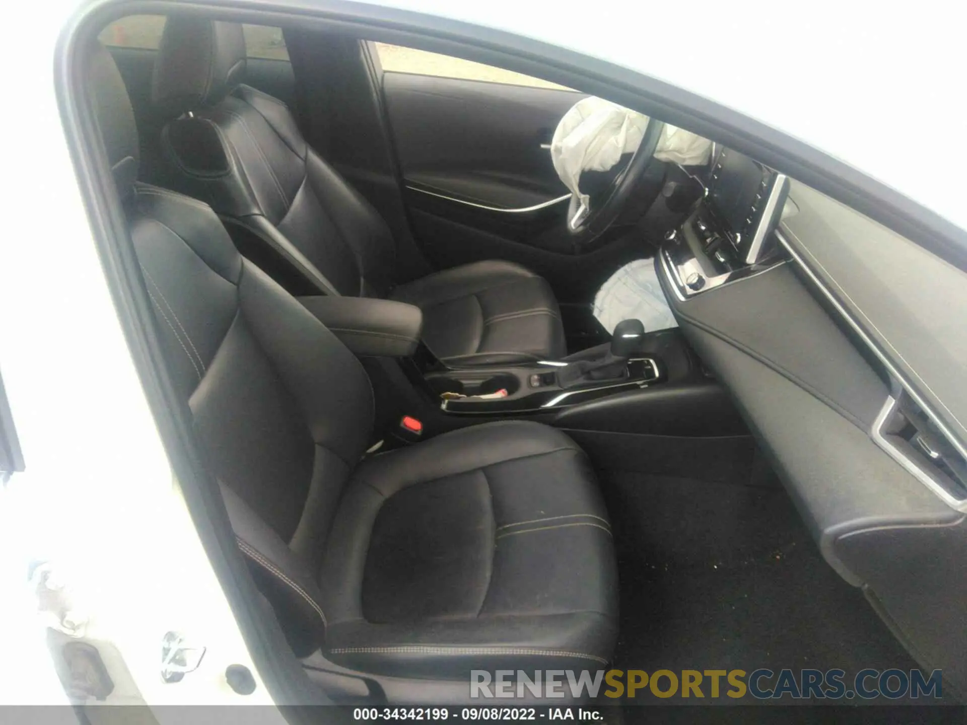 5 fotografías del automóvil dañado 5YFFPMAE0MP177344 TOYOTA COROLLA 2021