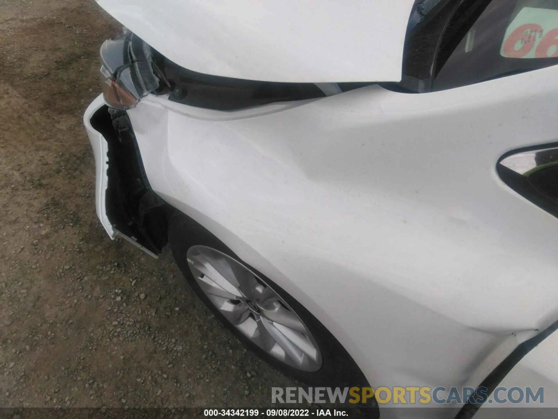 6 fotografías del automóvil dañado 5YFFPMAE0MP177344 TOYOTA COROLLA 2021