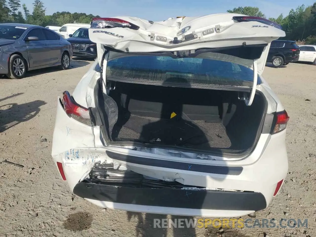 6 fotografías del automóvil dañado 5YFFPMAE4MP227193 TOYOTA COROLLA 2021