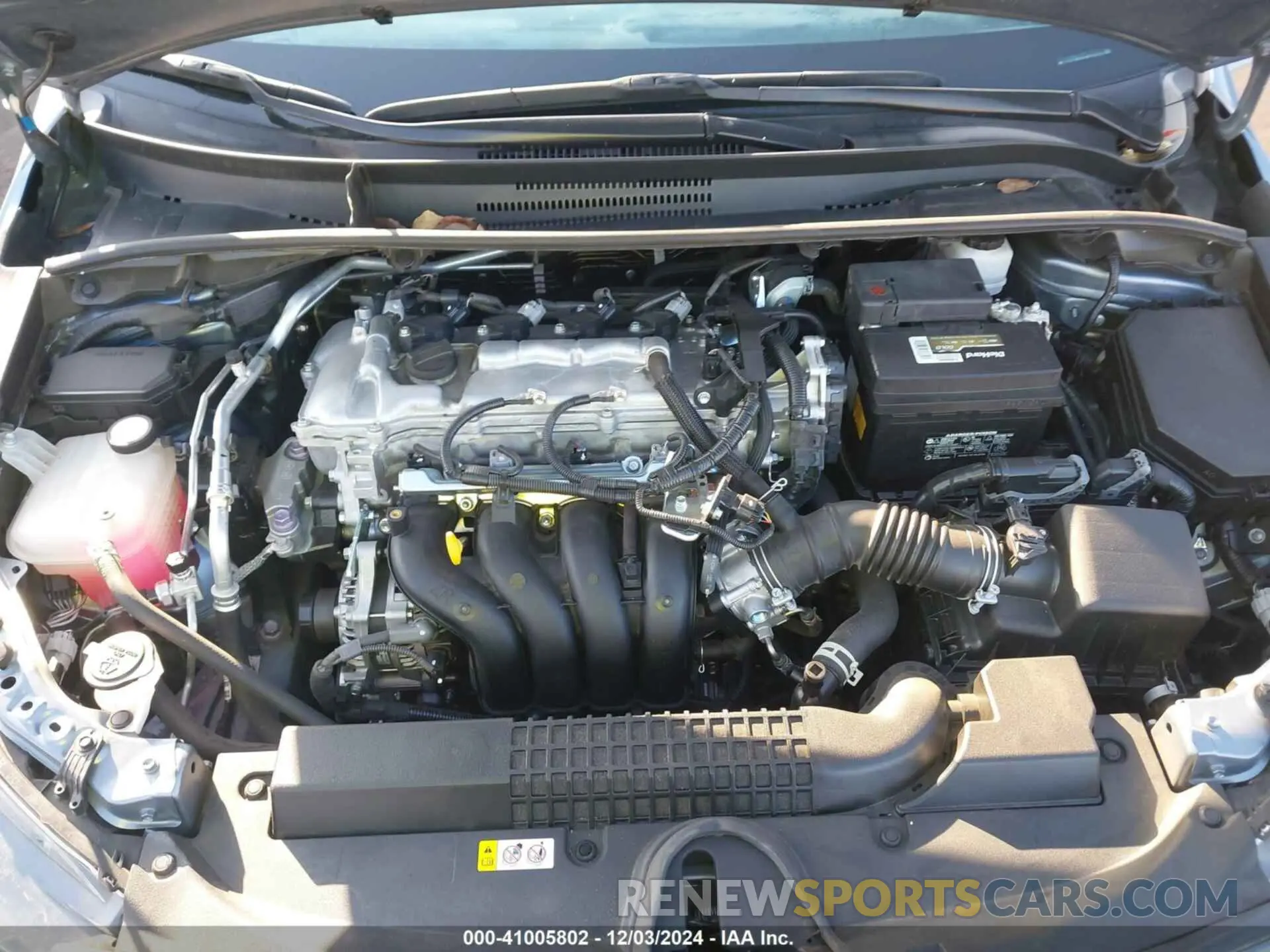 10 fotografías del automóvil dañado 5YFFPMAE4MP270061 TOYOTA COROLLA 2021