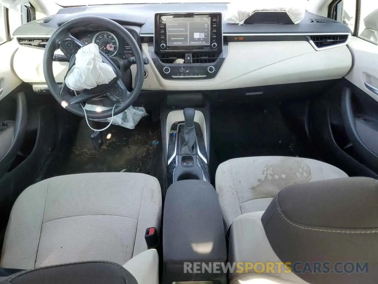 8 fotografías del automóvil dañado 5YFHPMAE5MP176862 TOYOTA COROLLA 2021