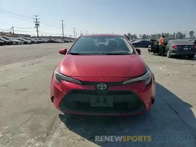 10 fotografías del automóvil dañado 5YFHPMAE6MP198062 TOYOTA COROLLA 2021