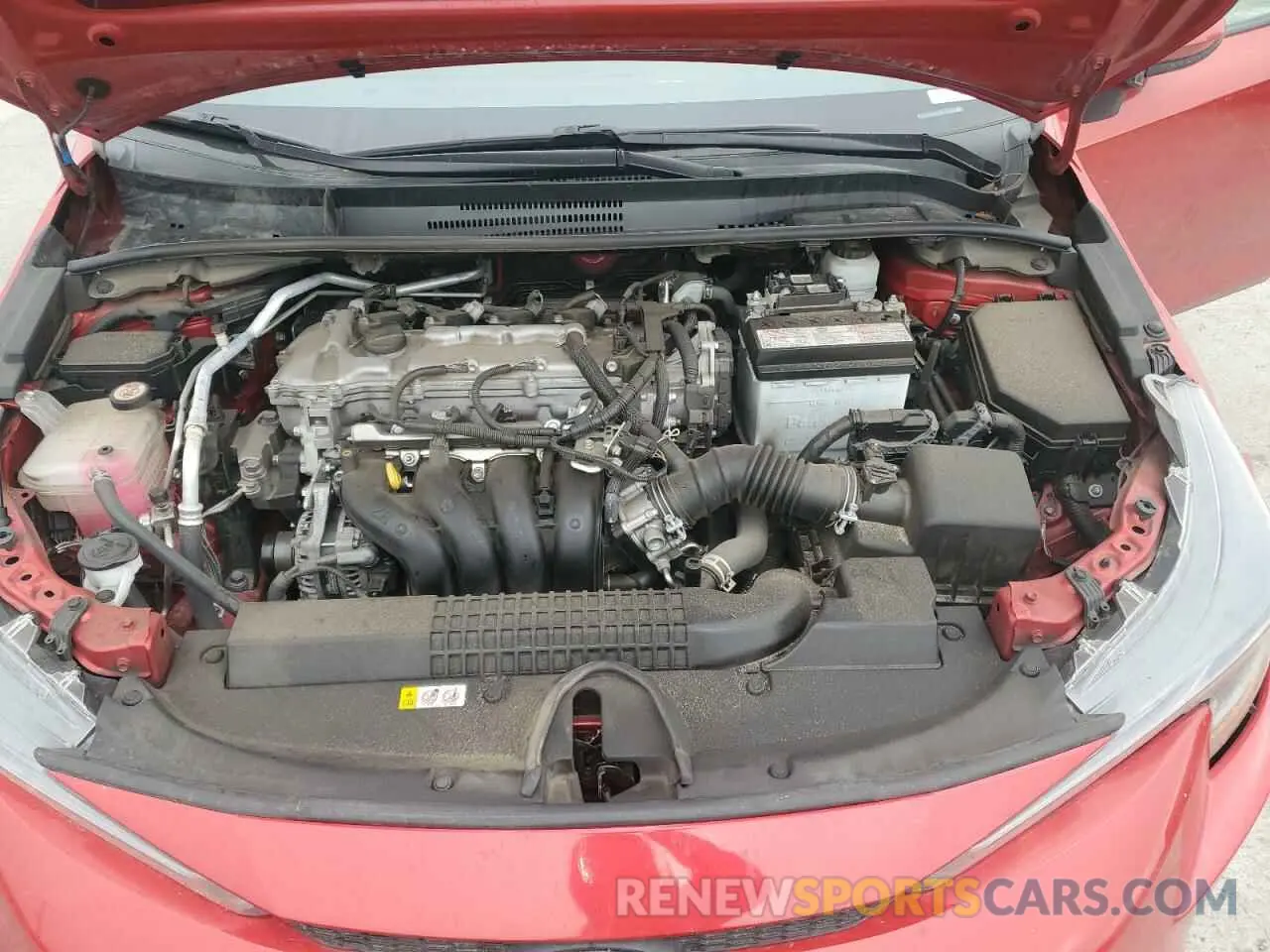 13 fotografías del automóvil dañado 5YFHPMAE6MP198062 TOYOTA COROLLA 2021
