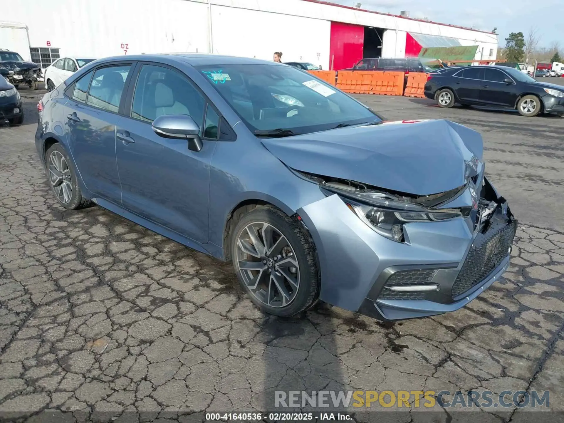 1 fotografías del automóvil dañado 5YFM4MCE1MP066007 TOYOTA COROLLA 2021