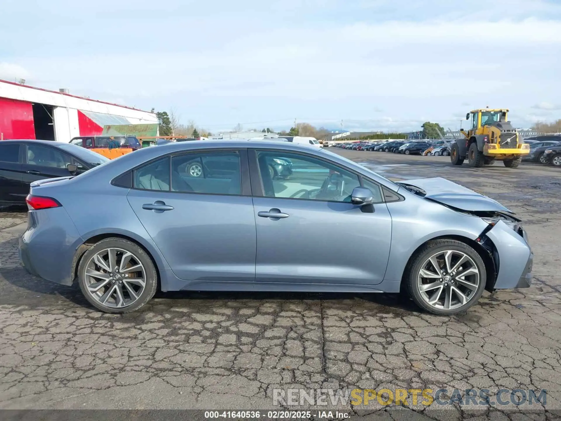 13 fotografías del automóvil dañado 5YFM4MCE1MP066007 TOYOTA COROLLA 2021