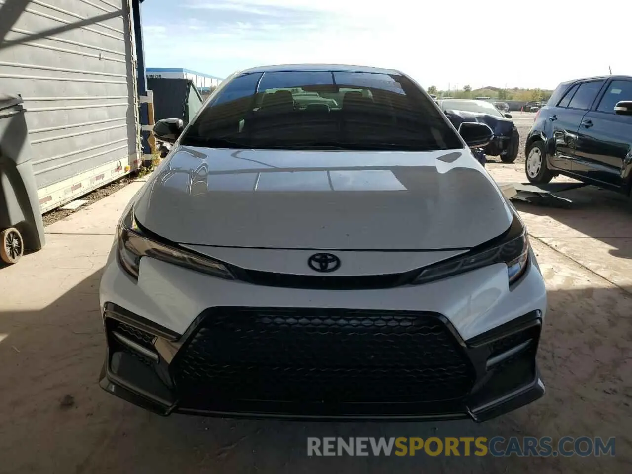 5 fotografías del automóvil dañado 5YFM4MCE1MP077900 TOYOTA COROLLA 2021