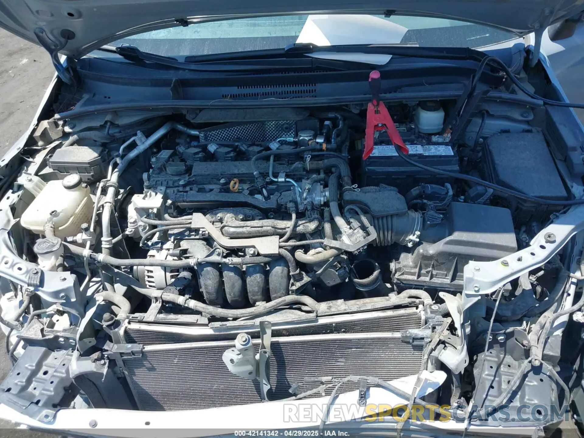 10 fotografías del automóvil dañado 5YFM4MCE5MP070500 TOYOTA COROLLA 2021