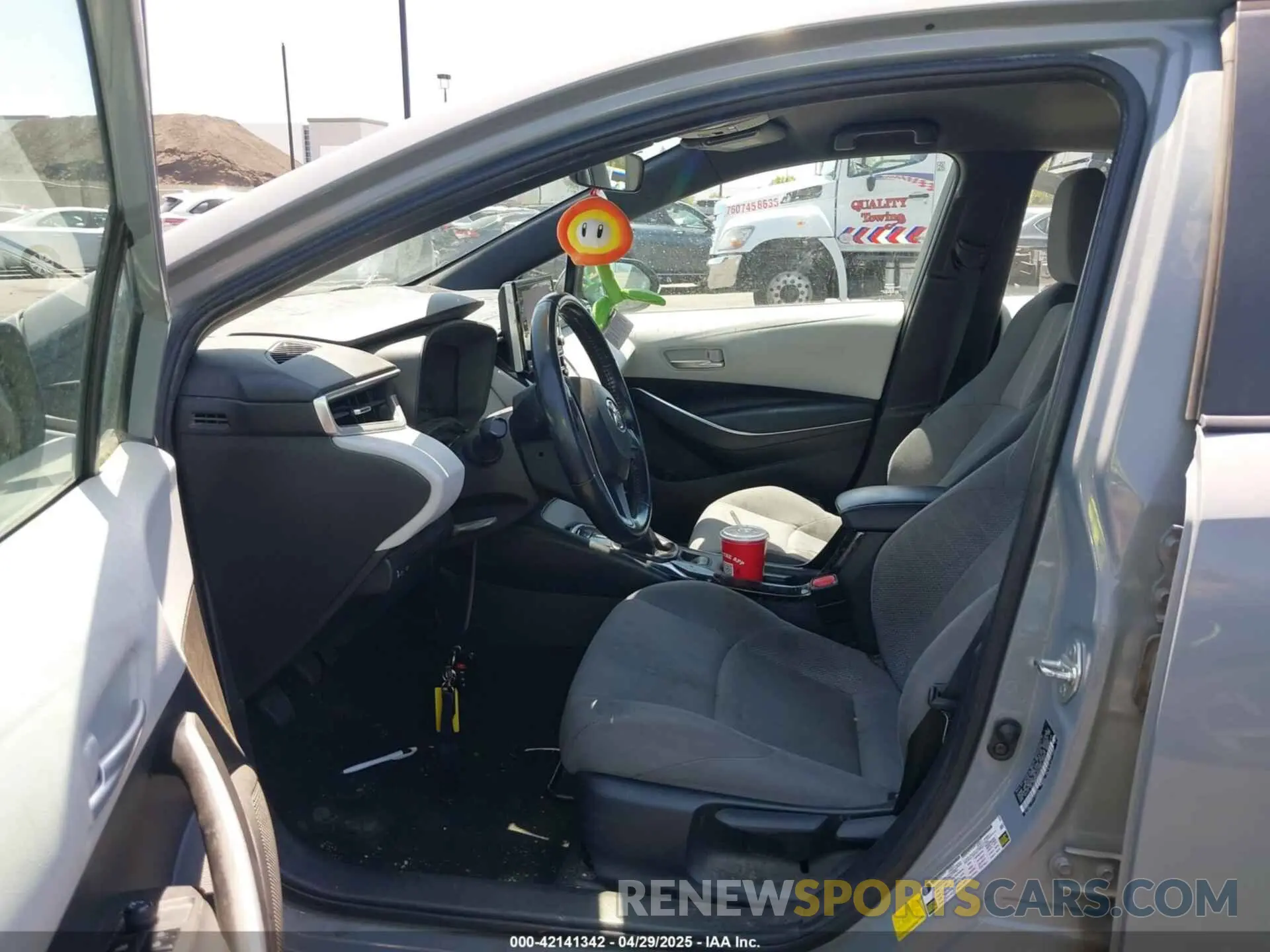 5 fotografías del automóvil dañado 5YFM4MCE5MP070500 TOYOTA COROLLA 2021