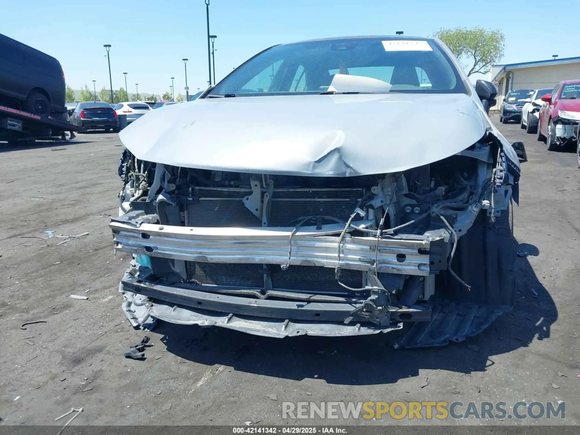 6 fotografías del automóvil dañado 5YFM4MCE5MP070500 TOYOTA COROLLA 2021