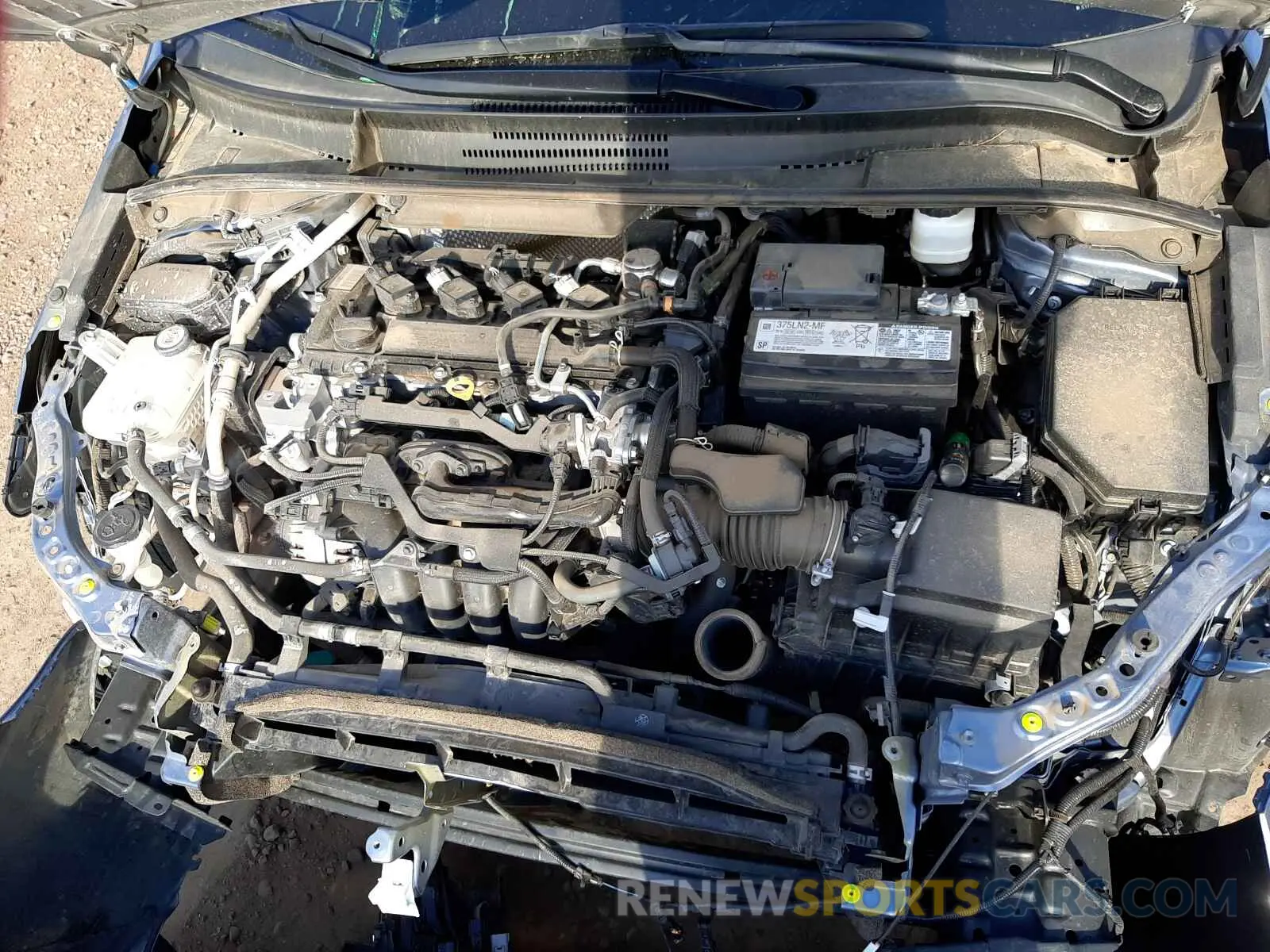 7 fotografías del automóvil dañado 5YFM4MCE6MP064754 TOYOTA COROLLA 2021