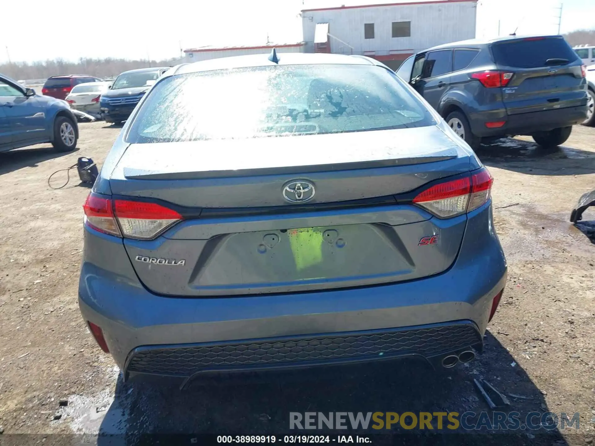 16 fotografías del automóvil dañado 5YFP4MCE1MP060091 TOYOTA COROLLA 2021