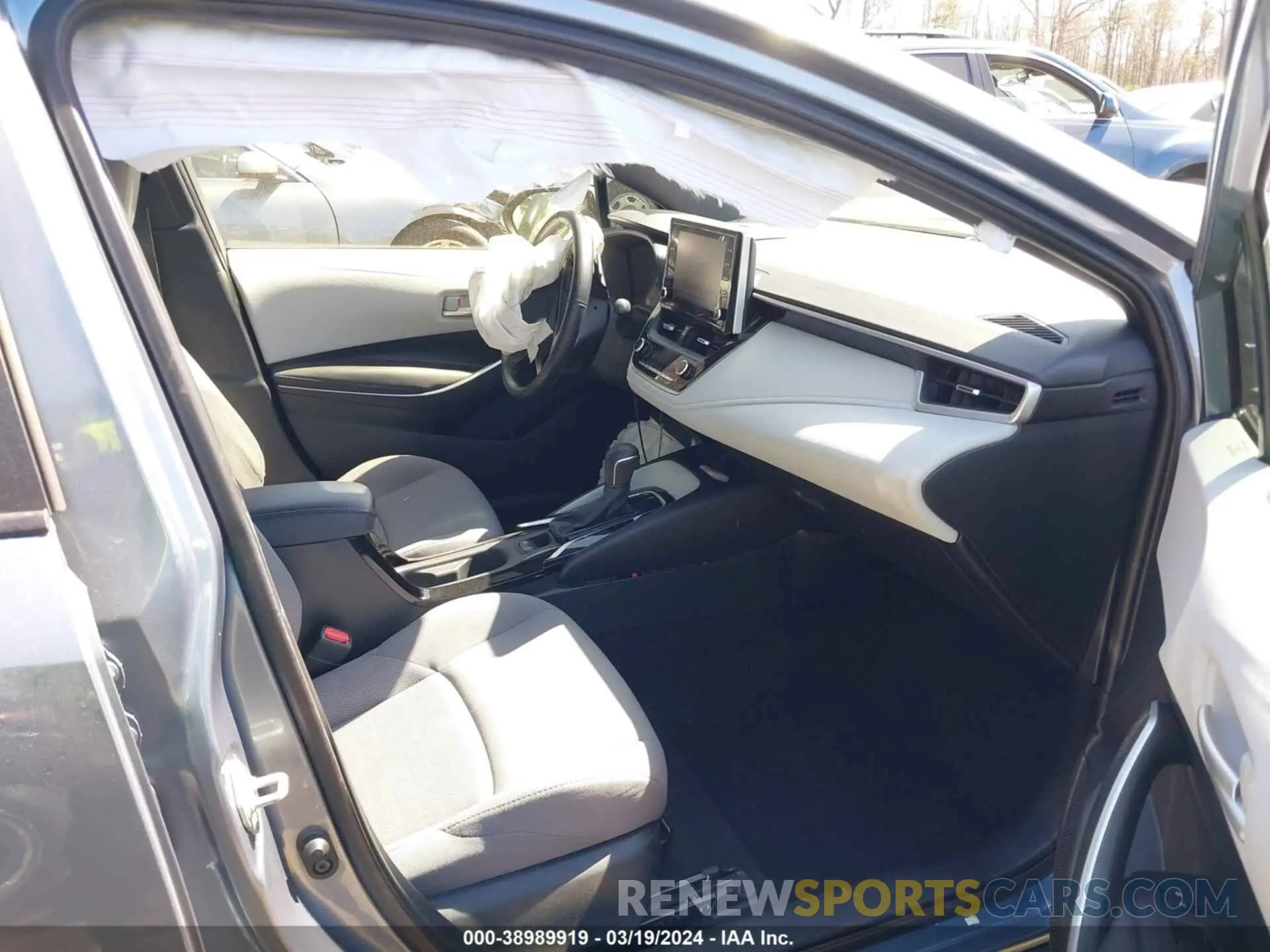 5 fotografías del automóvil dañado 5YFP4MCE1MP060091 TOYOTA COROLLA 2021
