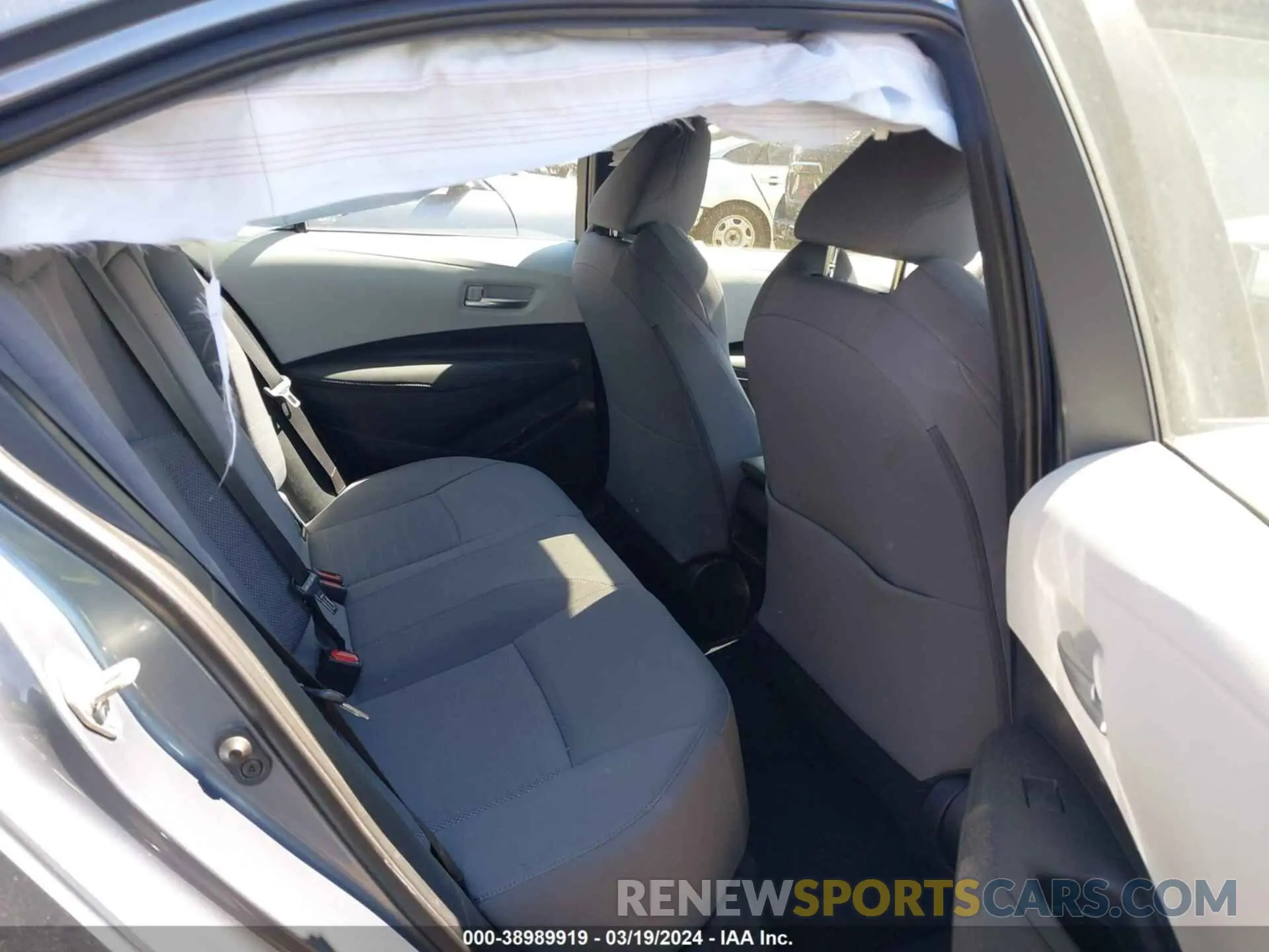 8 fotografías del automóvil dañado 5YFP4MCE1MP060091 TOYOTA COROLLA 2021