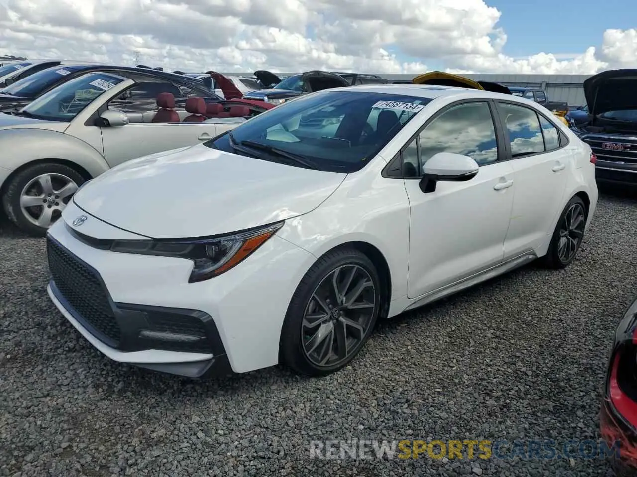 1 fotografías del automóvil dañado 5YFP4MCE1MP087355 TOYOTA COROLLA 2021
