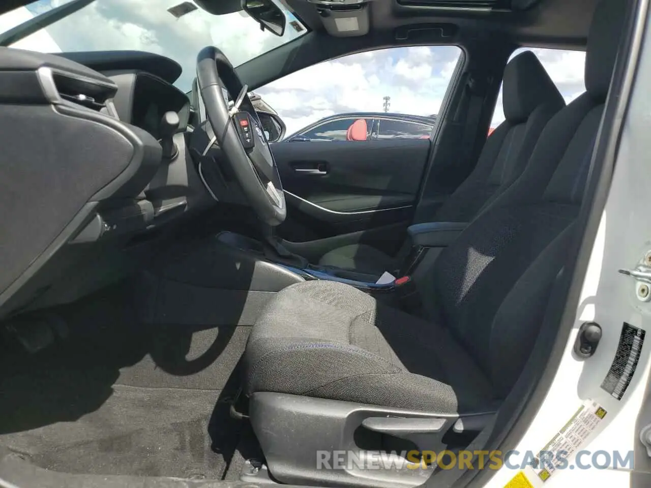 7 fotografías del automóvil dañado 5YFP4MCE1MP087355 TOYOTA COROLLA 2021