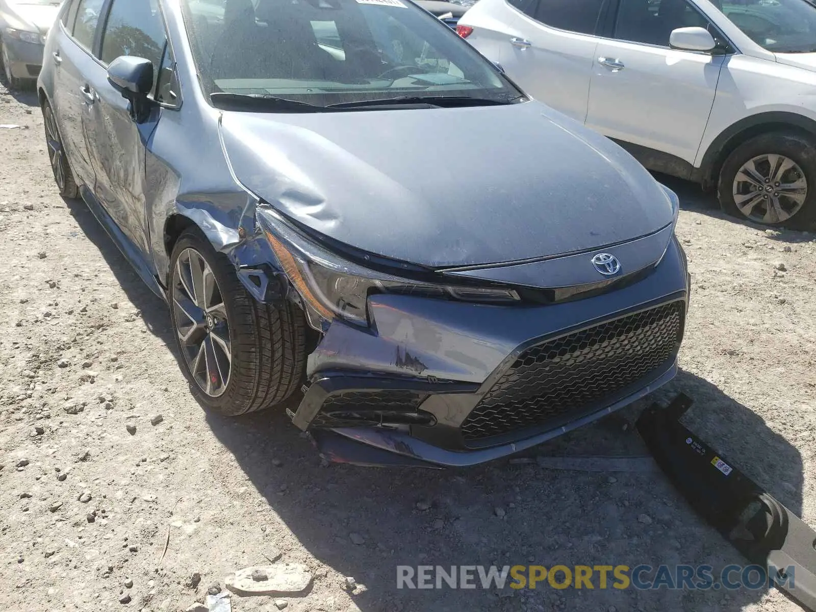 9 fotografías del automóvil dañado 5YFP4MCE2MP091625 TOYOTA COROLLA 2021
