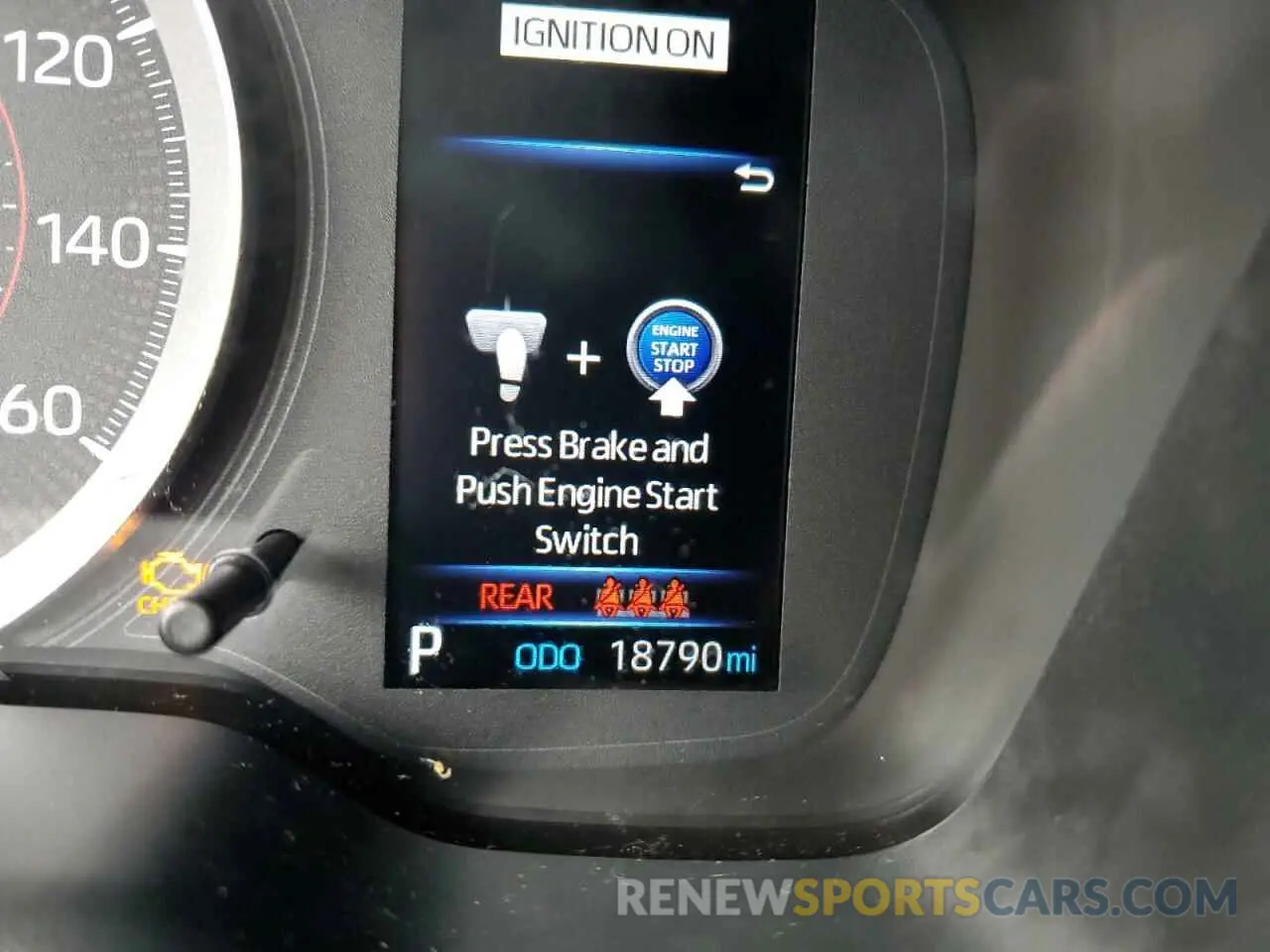 8 fotografías del automóvil dañado 5YFP4MCE3MP097143 TOYOTA COROLLA 2021
