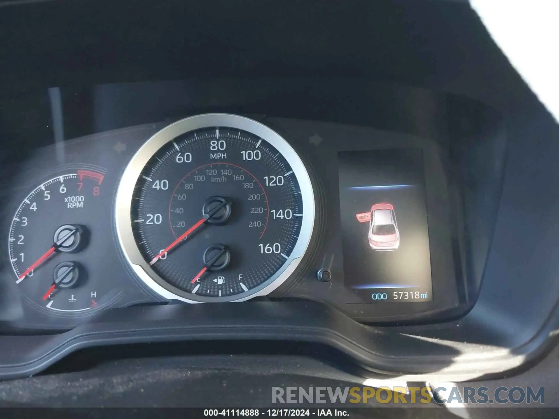 7 fotografías del automóvil dañado 5YFP4MCE5MP081932 TOYOTA COROLLA 2021