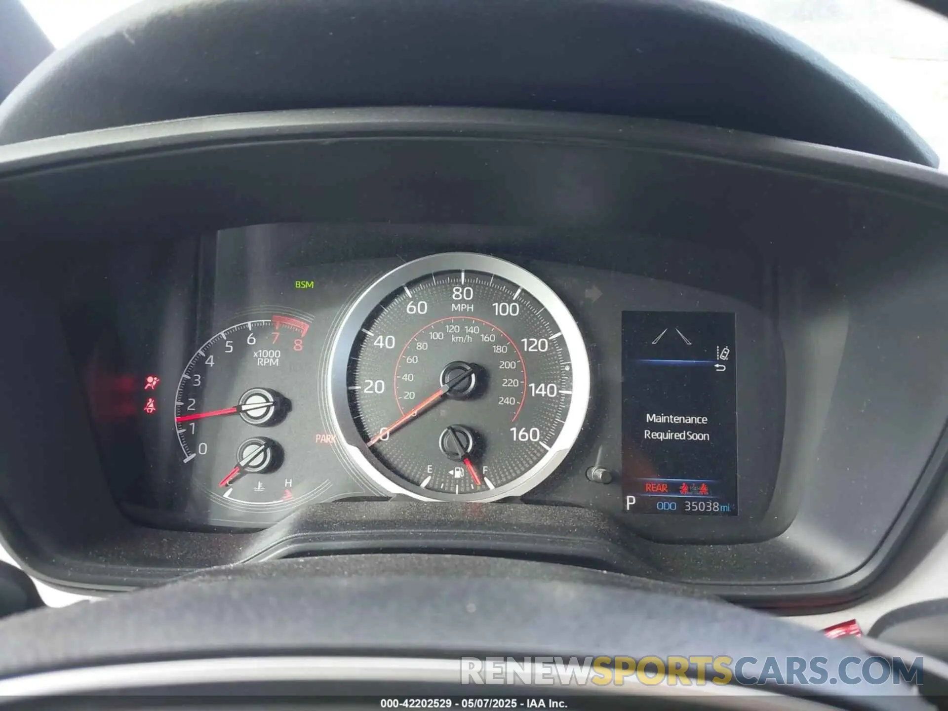 7 fotografías del automóvil dañado 5YFP4MCE6MP092552 TOYOTA COROLLA 2021