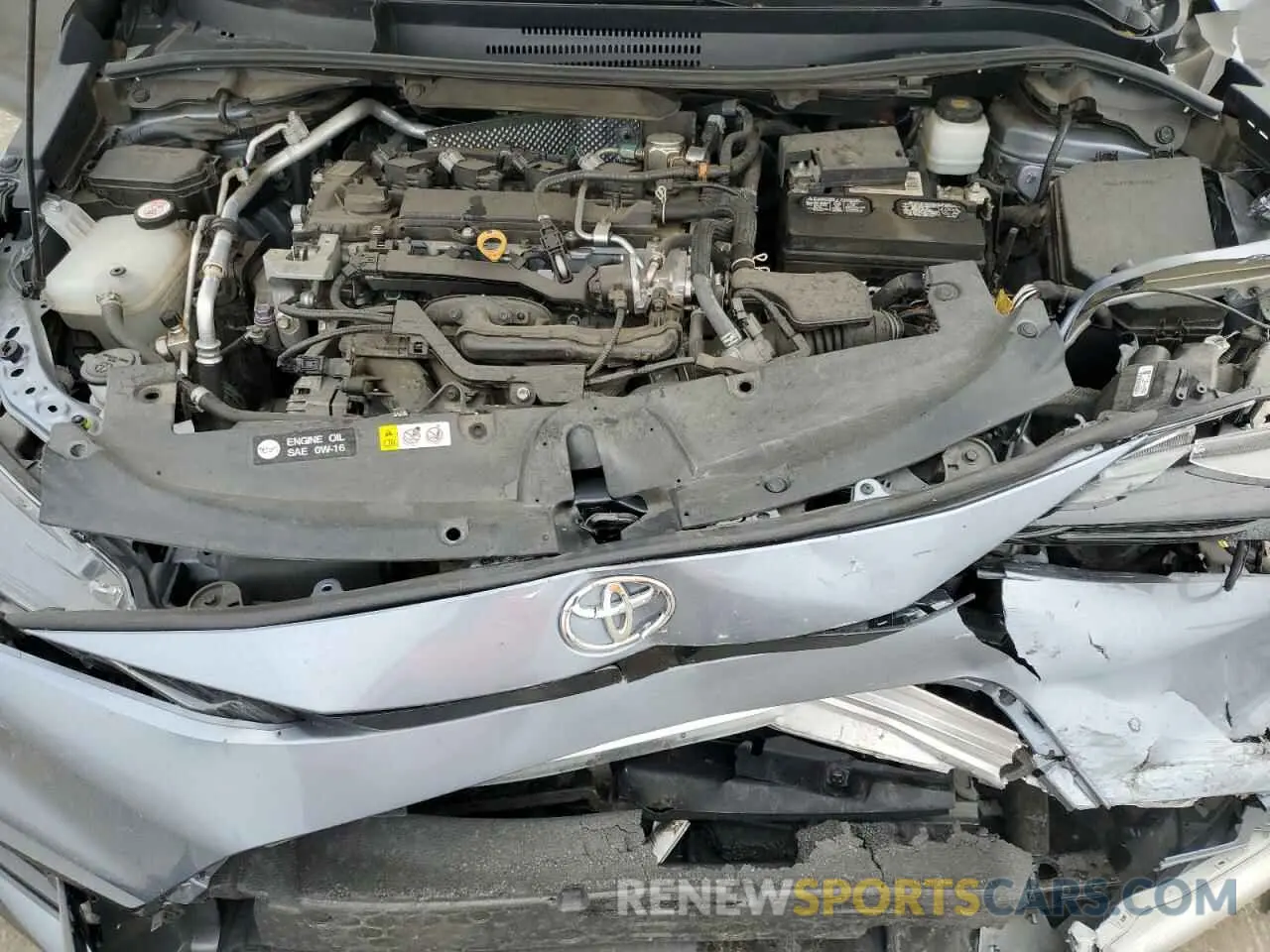 11 fotografías del automóvil dañado 5YFP4MCE7MP088011 TOYOTA COROLLA 2021