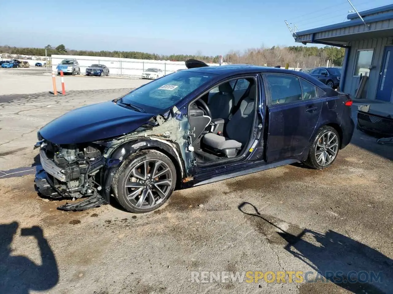 1 fotografías del automóvil dañado 5YFP4MCE9MP059481 TOYOTA COROLLA 2021