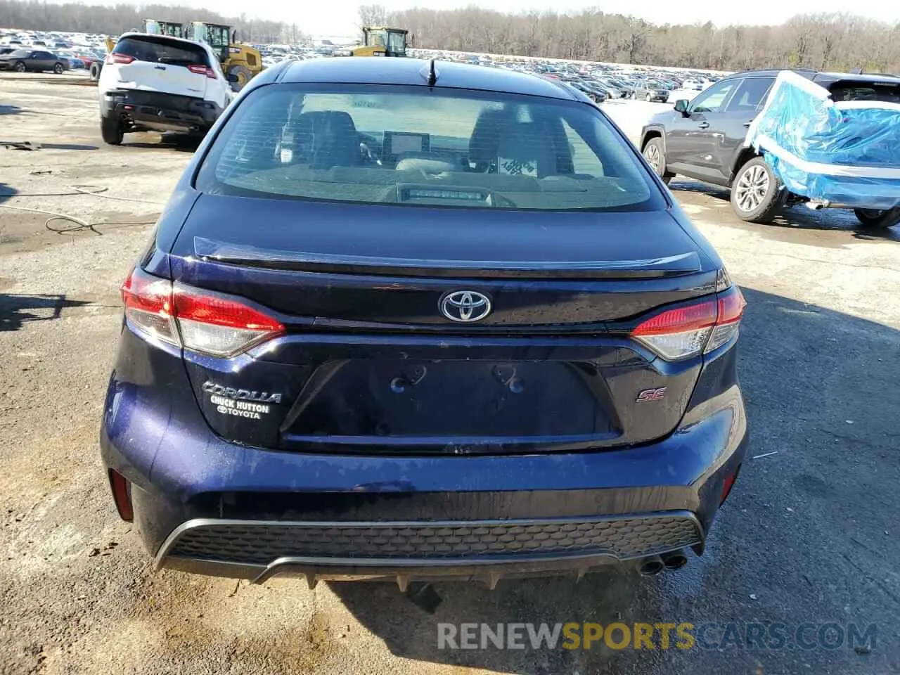 6 fotografías del automóvil dañado 5YFP4MCE9MP059481 TOYOTA COROLLA 2021