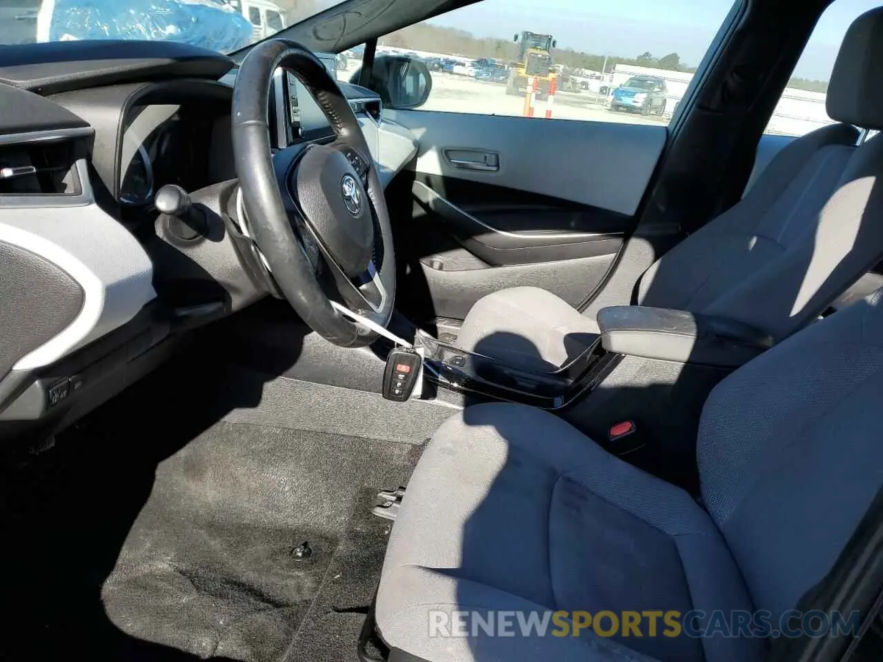 7 fotografías del automóvil dañado 5YFP4MCE9MP059481 TOYOTA COROLLA 2021