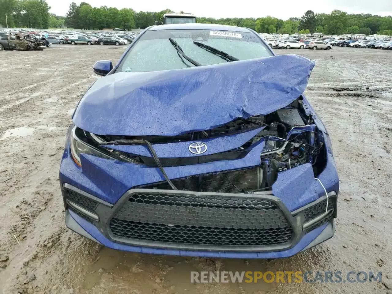 5 fotografías del automóvil dañado 5YFP4MCE9MP086857 TOYOTA COROLLA 2021