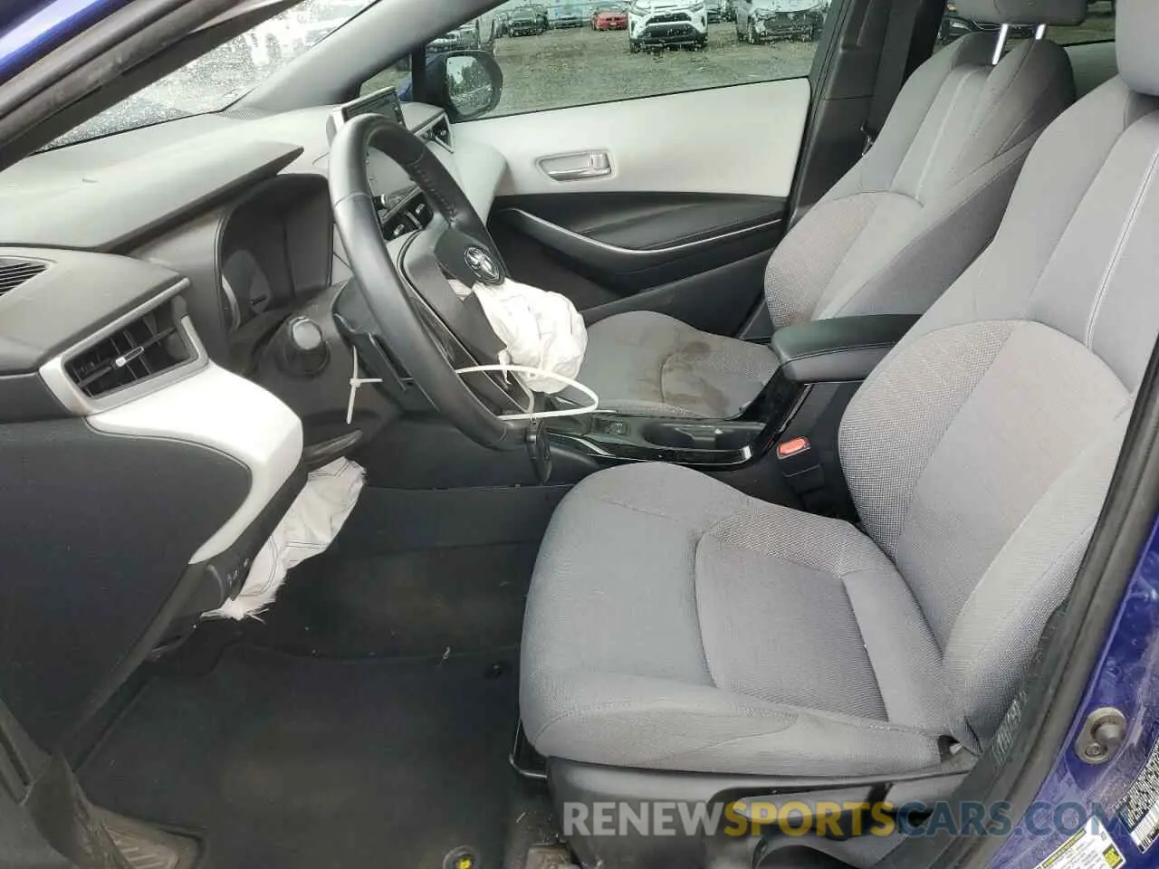 7 fotografías del automóvil dañado 5YFP4MCE9MP086857 TOYOTA COROLLA 2021