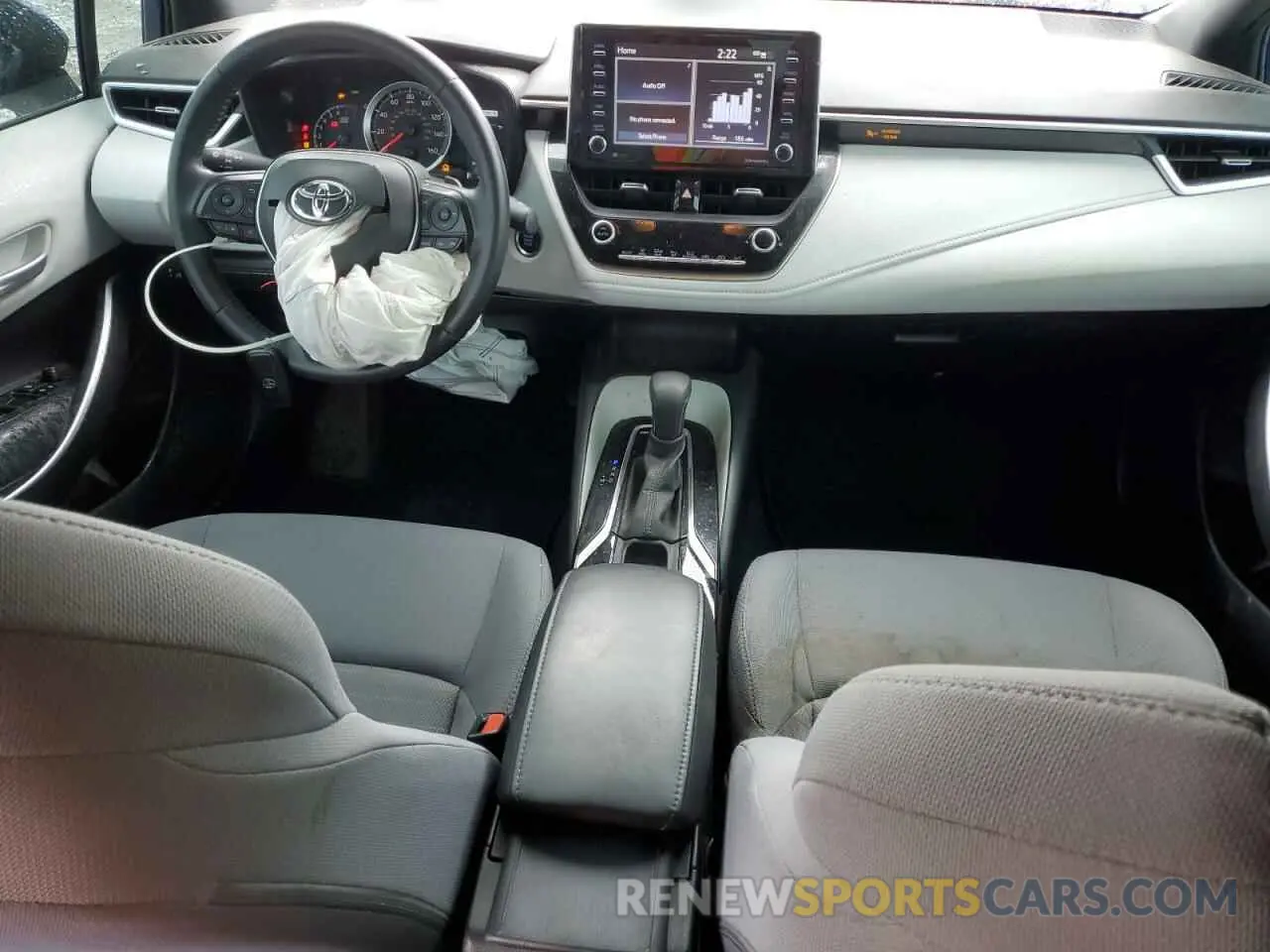 8 fotografías del automóvil dañado 5YFP4MCE9MP086857 TOYOTA COROLLA 2021