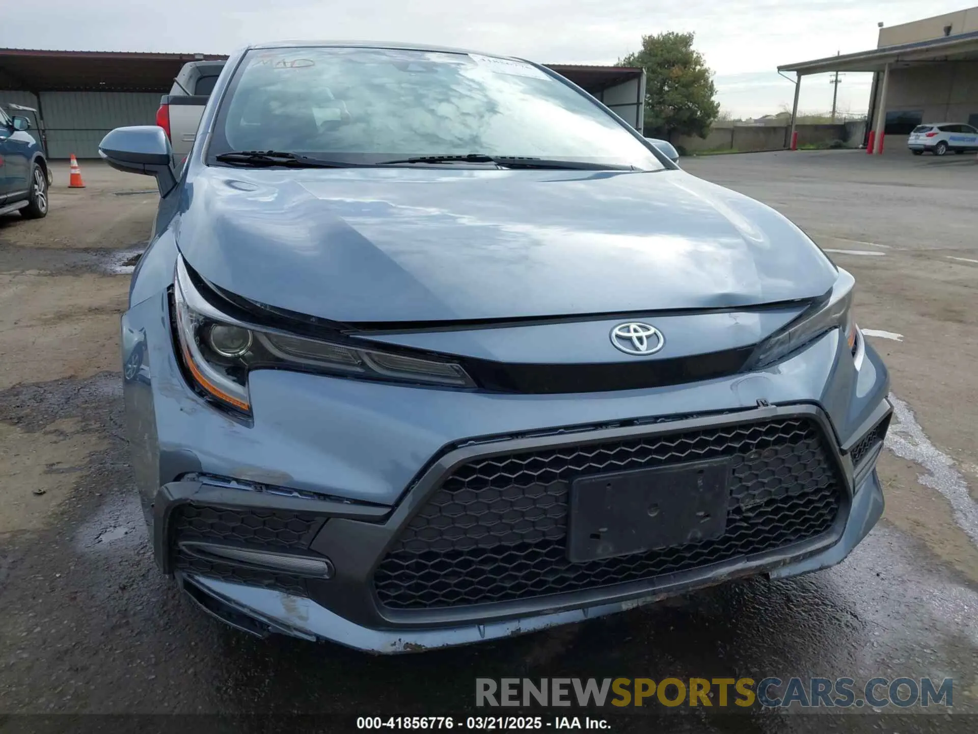 6 fotografías del automóvil dañado 5YFP4MCEXMP066570 TOYOTA COROLLA 2021