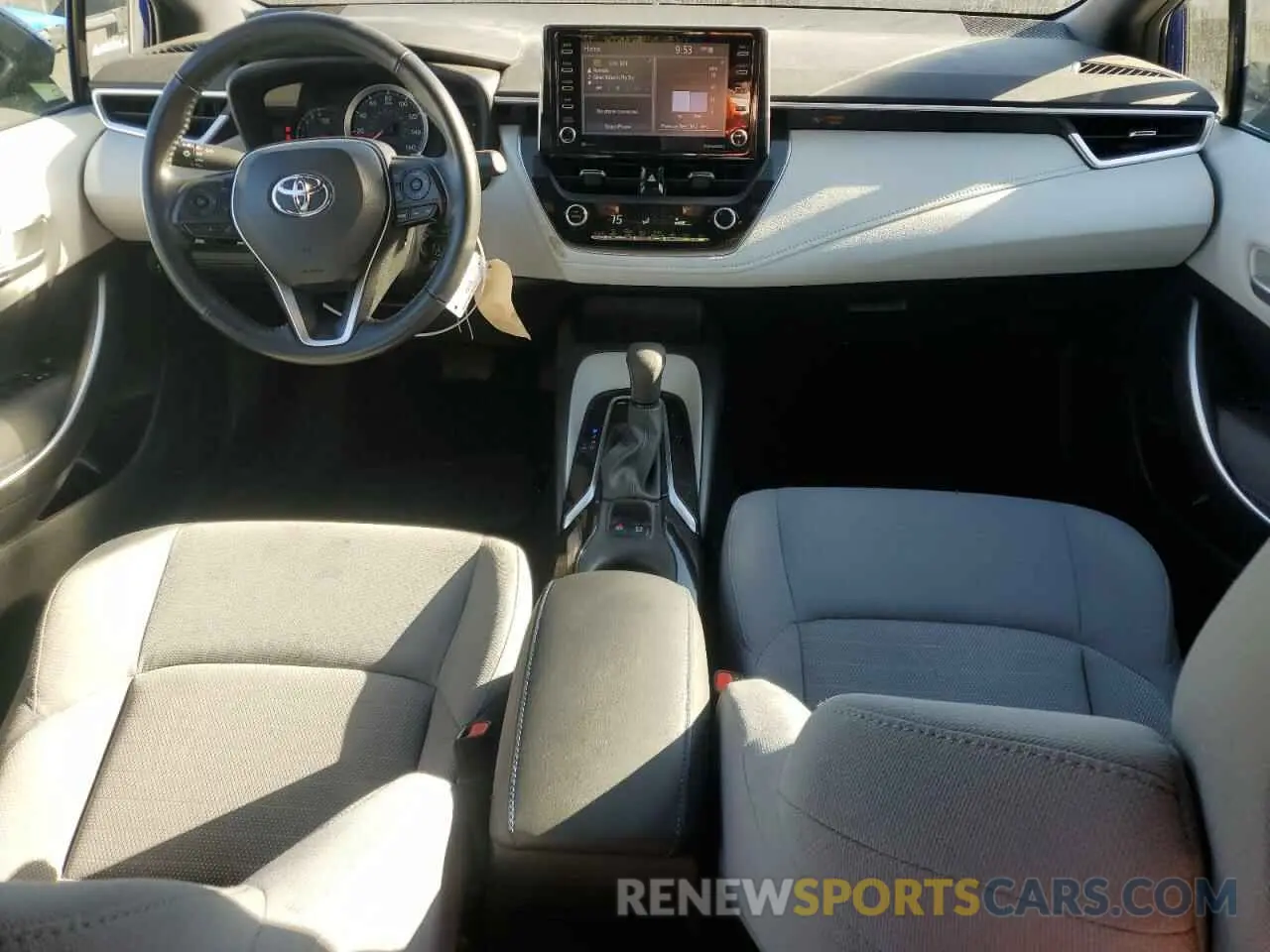 8 fotografías del automóvil dañado 5YFS4MCE0MP069116 TOYOTA COROLLA 2021
